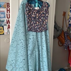 Slirt blouse cute combination